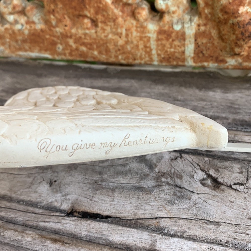 Angel Wing Heart Wall Hook - Picture 3 of 7